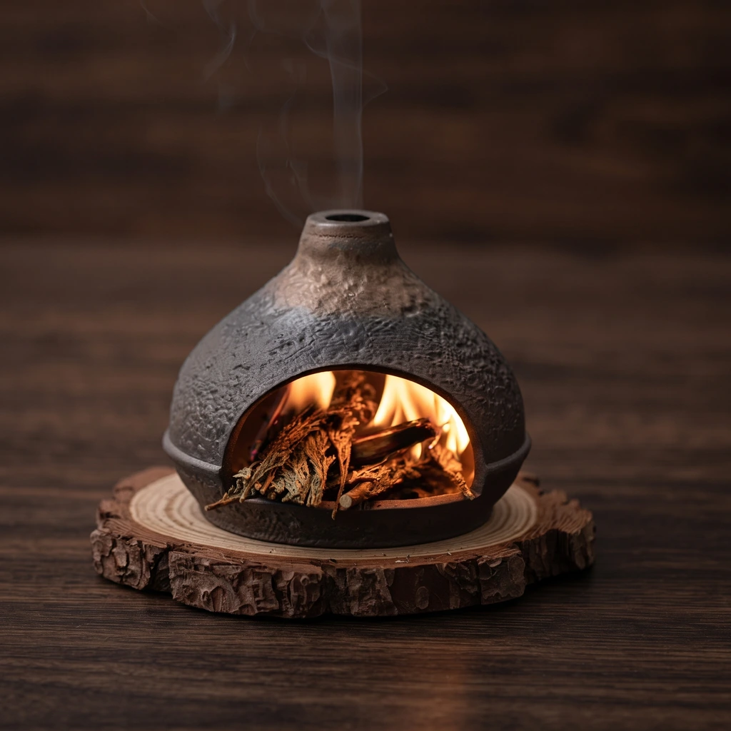 ceramic palo santo burner
