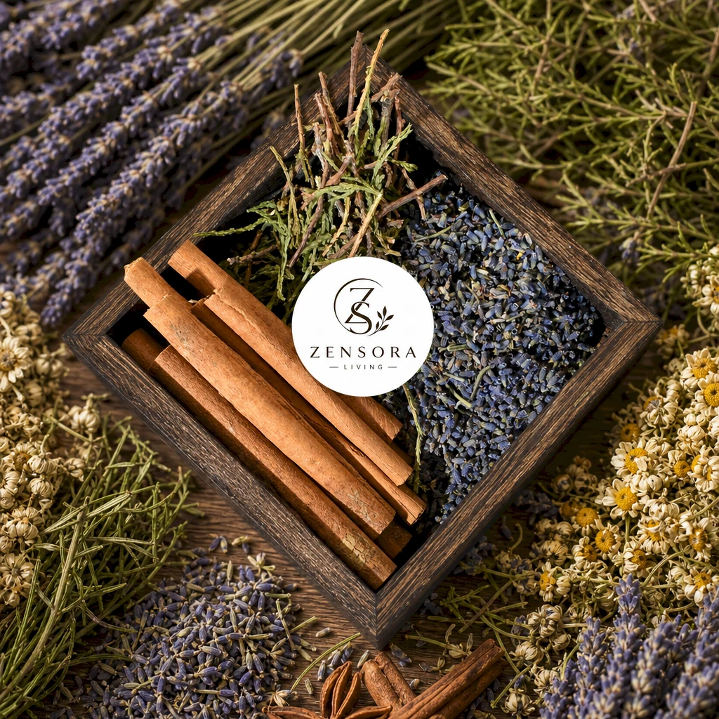 Aromatherapy Gift Set + Lavender, Cedar & Cinnamon